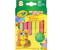 CRAYOLA GYURMA NEON KLT/8DB